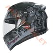 KC-KAPALI VİZÖRLÜ KASK [KC316-1] FRANKENSTEIN